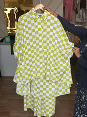 Coordset chiffon free size