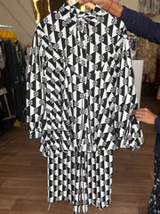Coordset chiffon free size