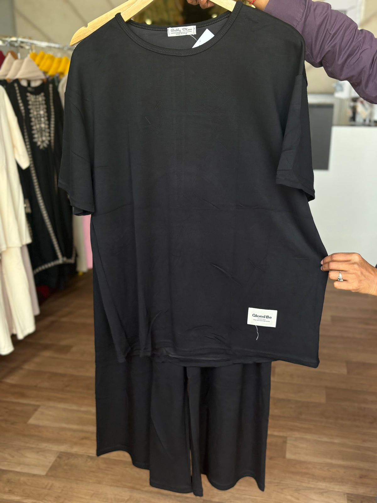 Coordset free size t-shirt fabric