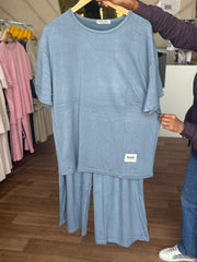 Coordset free size t-shirt fabric