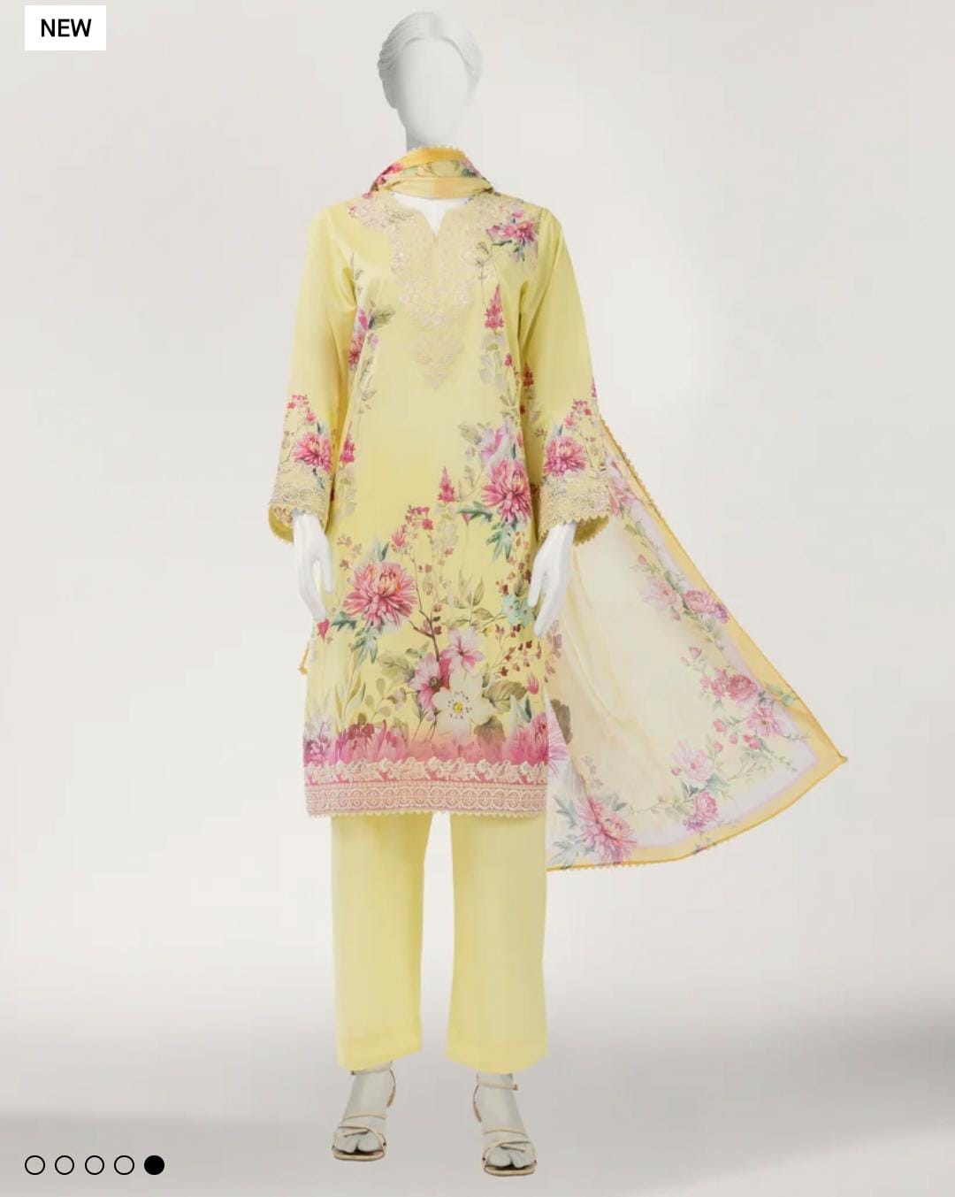 J. Lawn 3pc embroidered