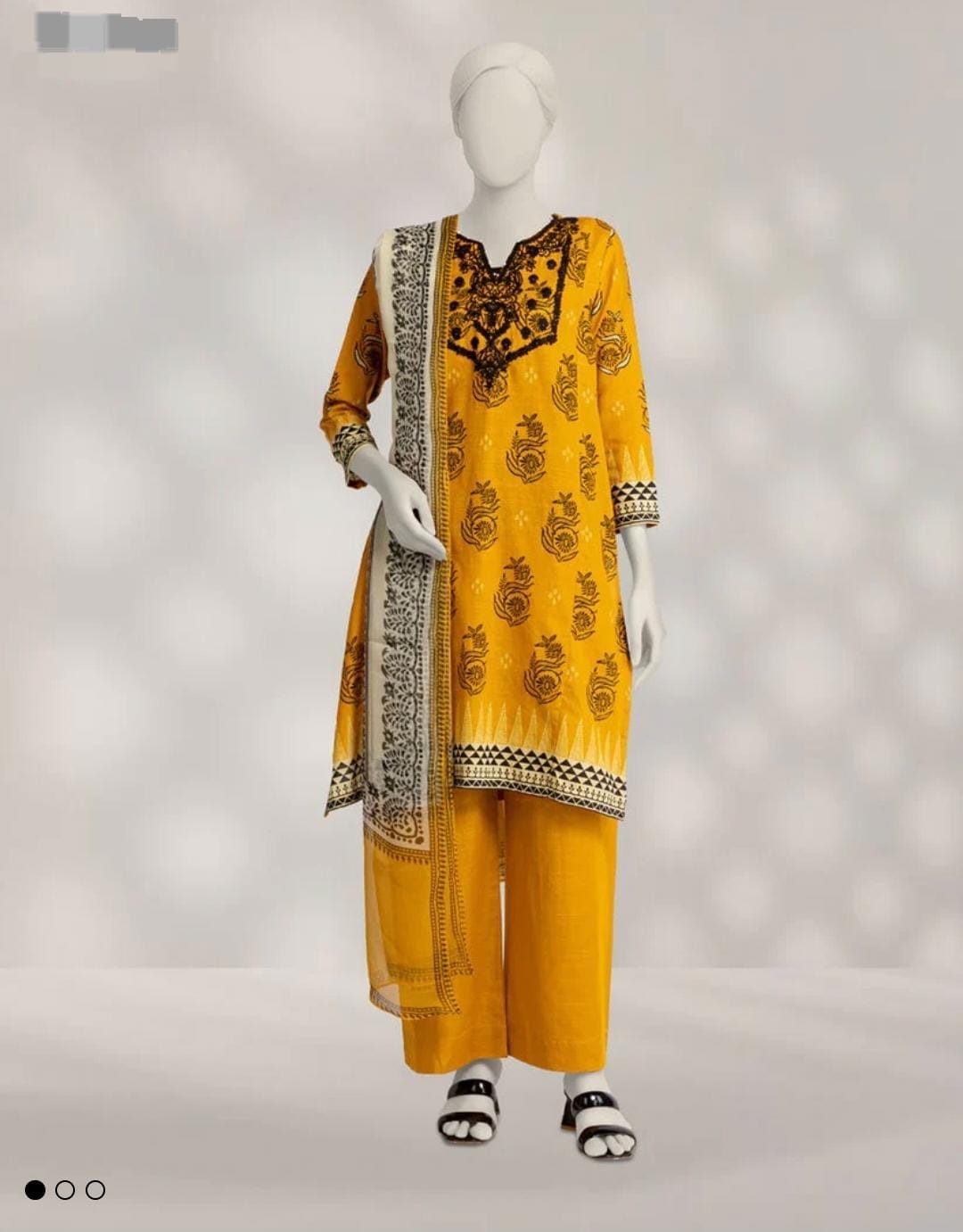 J. Lawn 3pc embroidered
