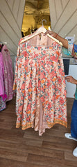 Bonanza satrangi 3pc summer with farshi shalwar