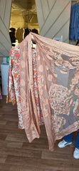 Bonanza satrangi 3pc summer with farshi shalwar