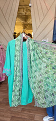 Bonanza Satrangi 3pc embroidered green