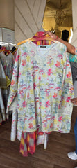 Almirah grey 3pc lawn embroidered