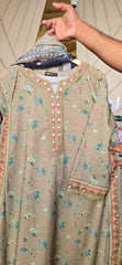 Kaftan mix lawn 3pc