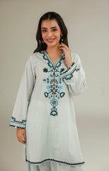 Khaadi 2pc coordset lawn