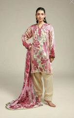 Khaadi 3pc satin summer