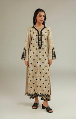 Khaadi 2pc lawn embroidered