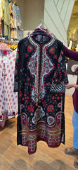 Asma D. Kaftan 50inch length 3pc lawn