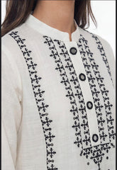 Beechtree cotton 2pc embroidered coordset