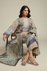 Khaadi 3pc Embroidered