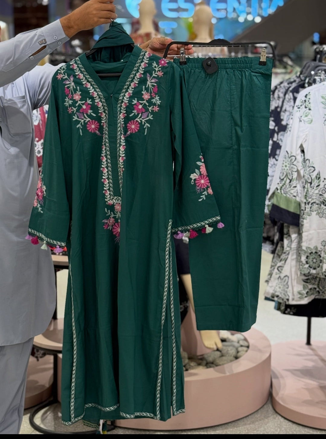 Khaadi 2pc embroidered lawn