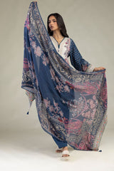 Khaadi 3pc embroidered lawn