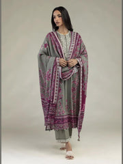 Khaadi 3pc embroidered