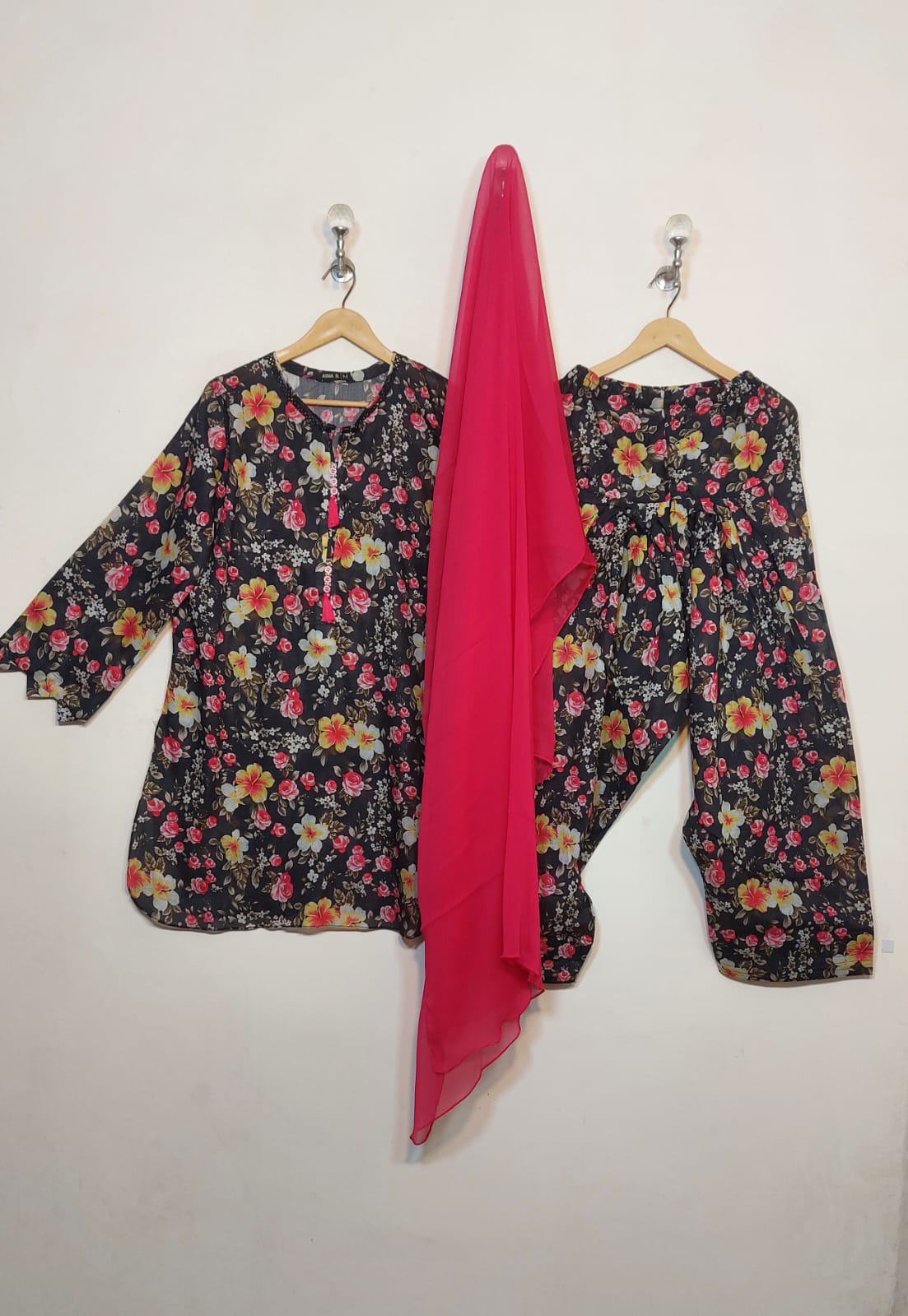 Casual pure lawn 3pc suit