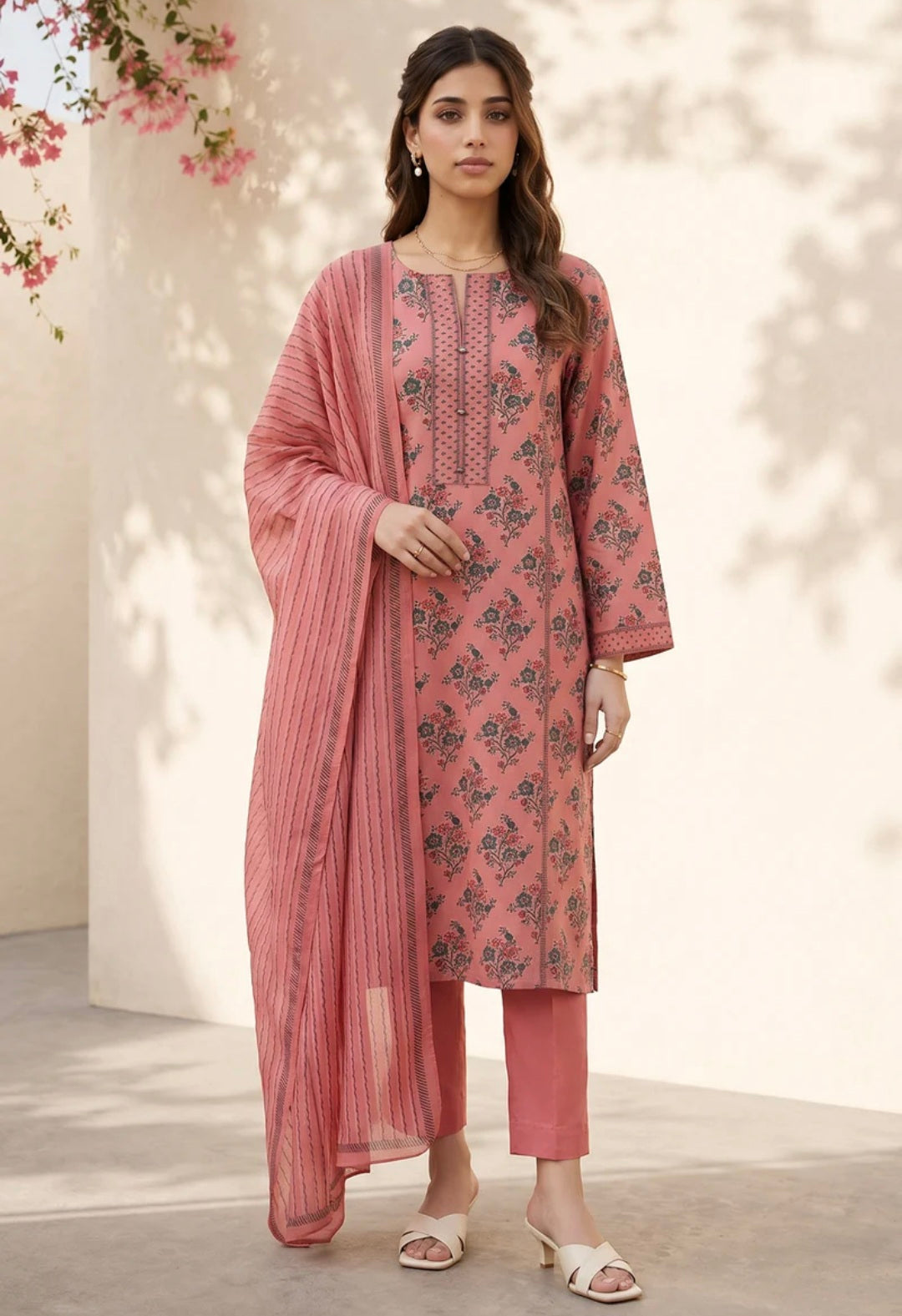 Zellbury 3pc printed