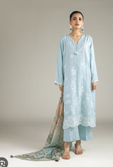 Khaadi 3pc embroidered lawn