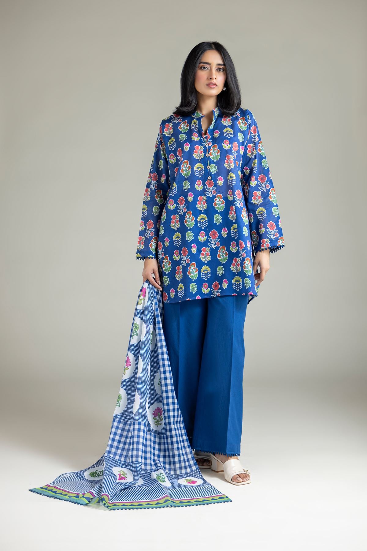 Khaadi Printed lawn 3pc