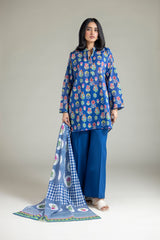 Khaadi Printed lawn 3pc