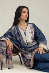 Khaadi 3pc embroidered lawn
