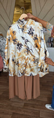 Silk free size coordset