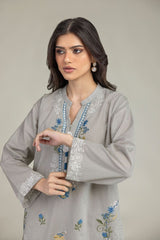 Khaadi 2pc gray kurta
