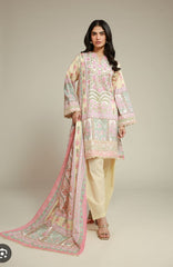 Khaadi embroidered 3pc