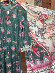 Khaadi 3pc embroidered mesuri