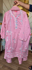 Zellbury 3pc Embroidered Redtag