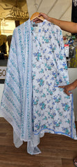 Zellbury 3pc printed lawn