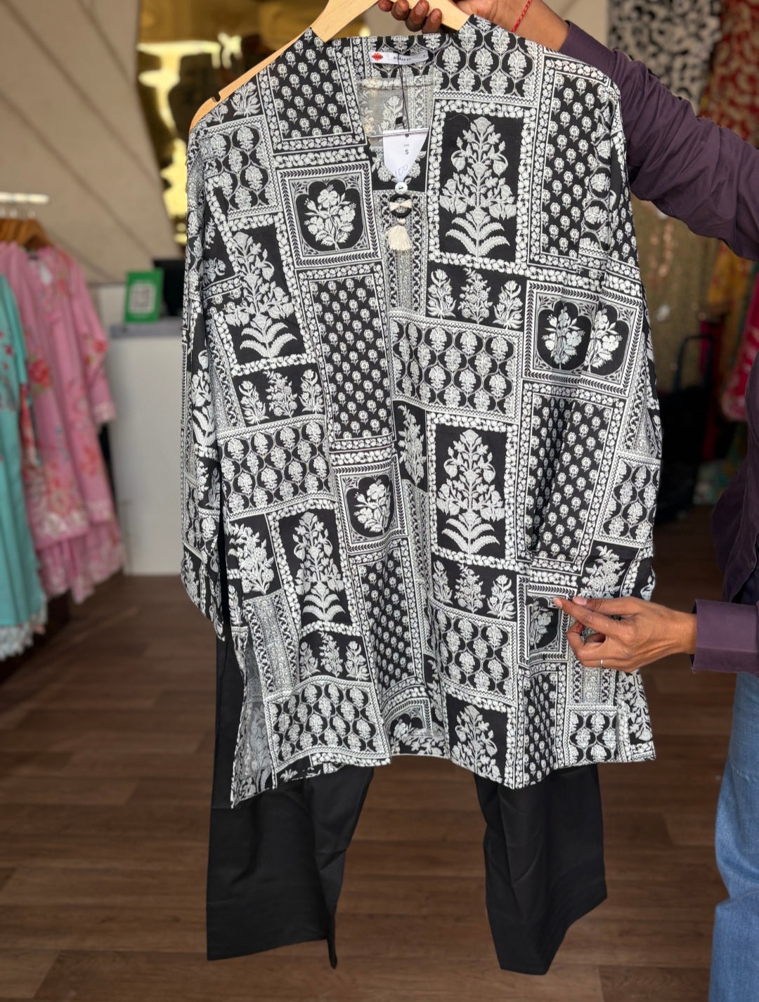 Khaadi 2pc printed coord set