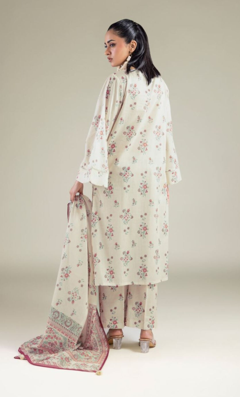 Khaadi 3pc embroidered