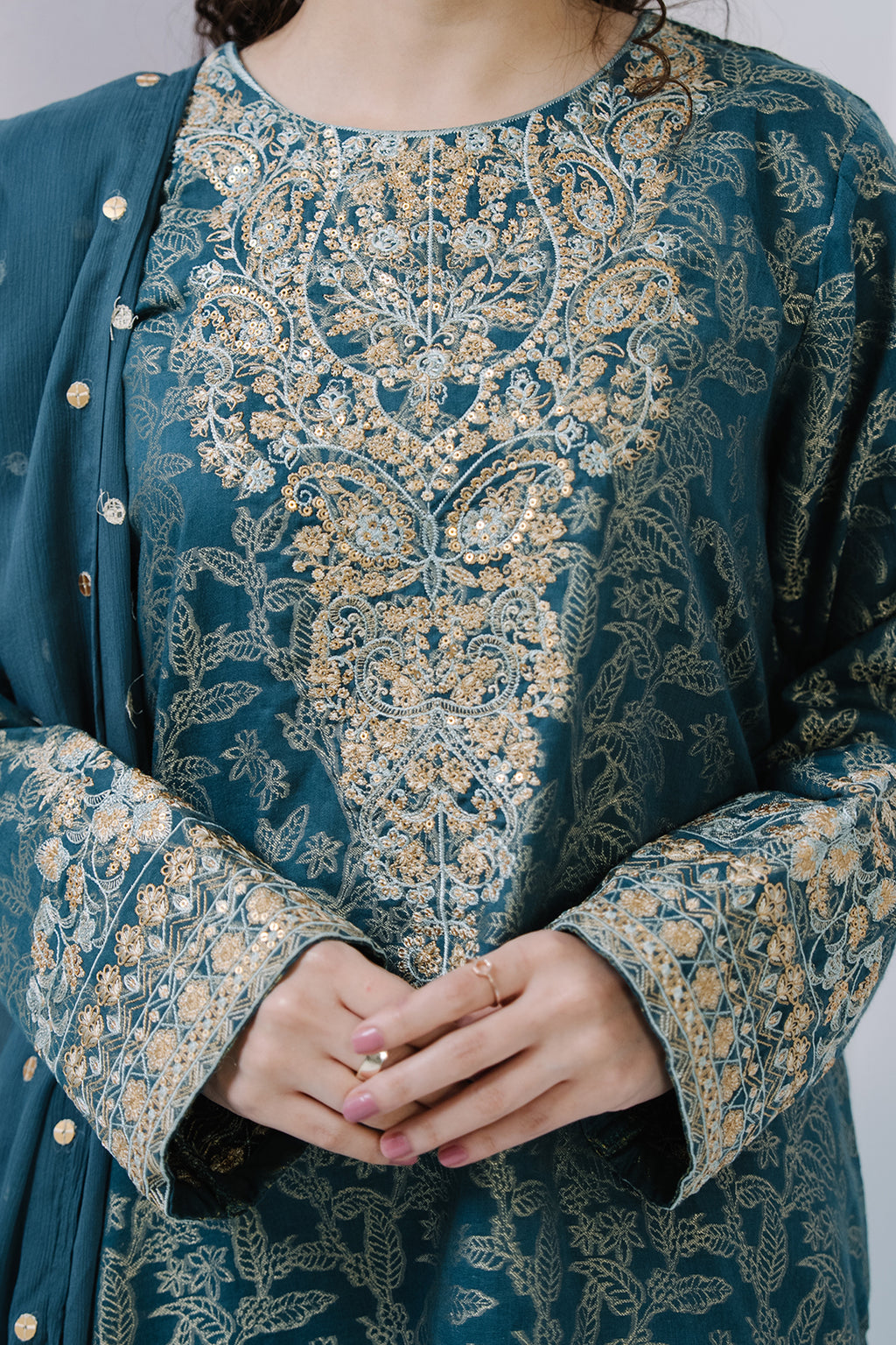 Zellbury Embroidered 3pc