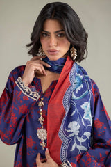 Khaadi 3pc embroidered