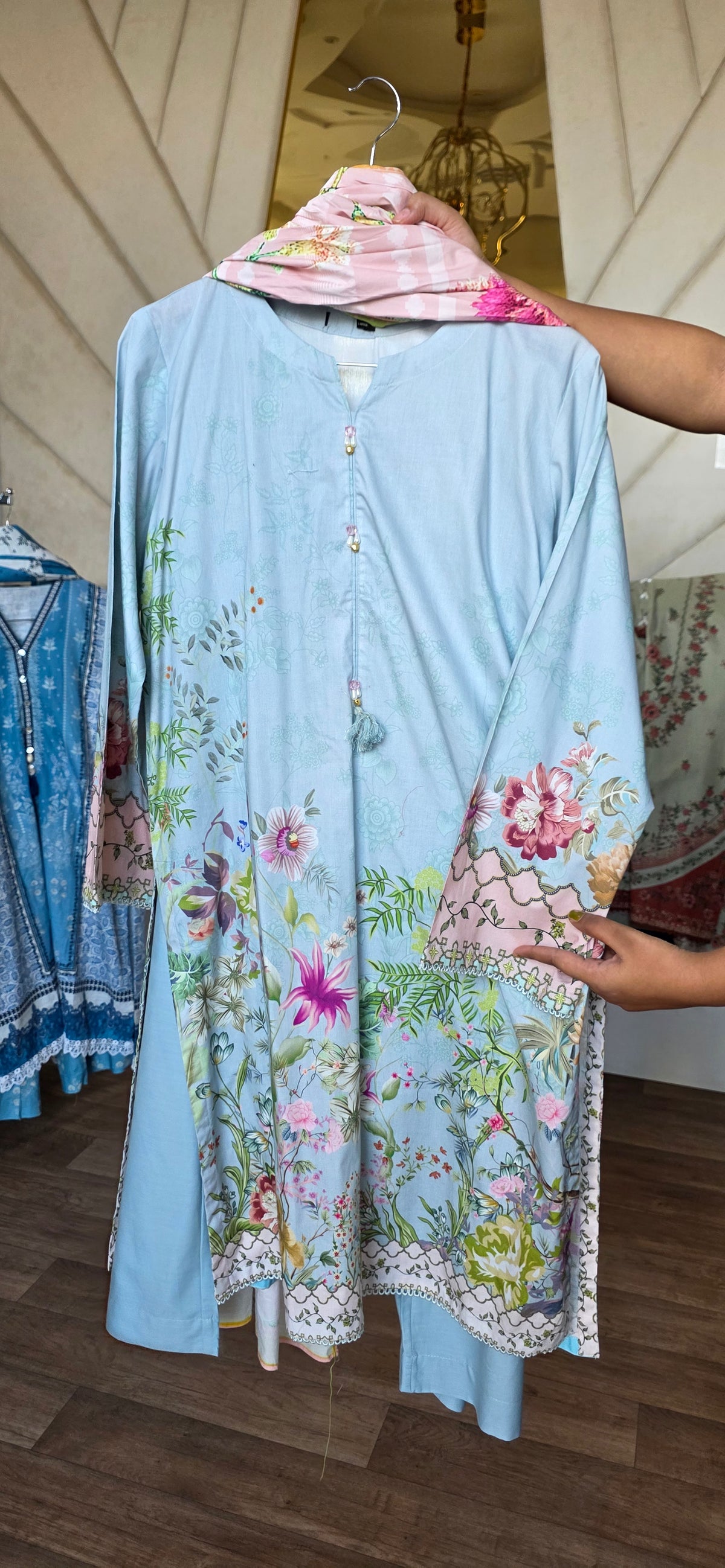 3pc Digital Printed kurta
