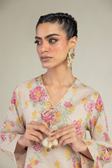 Khaadi printed lawn 2pc