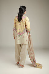Khaadi 3pc cotton