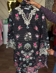 Khaadi 3pc embroidered mesuri