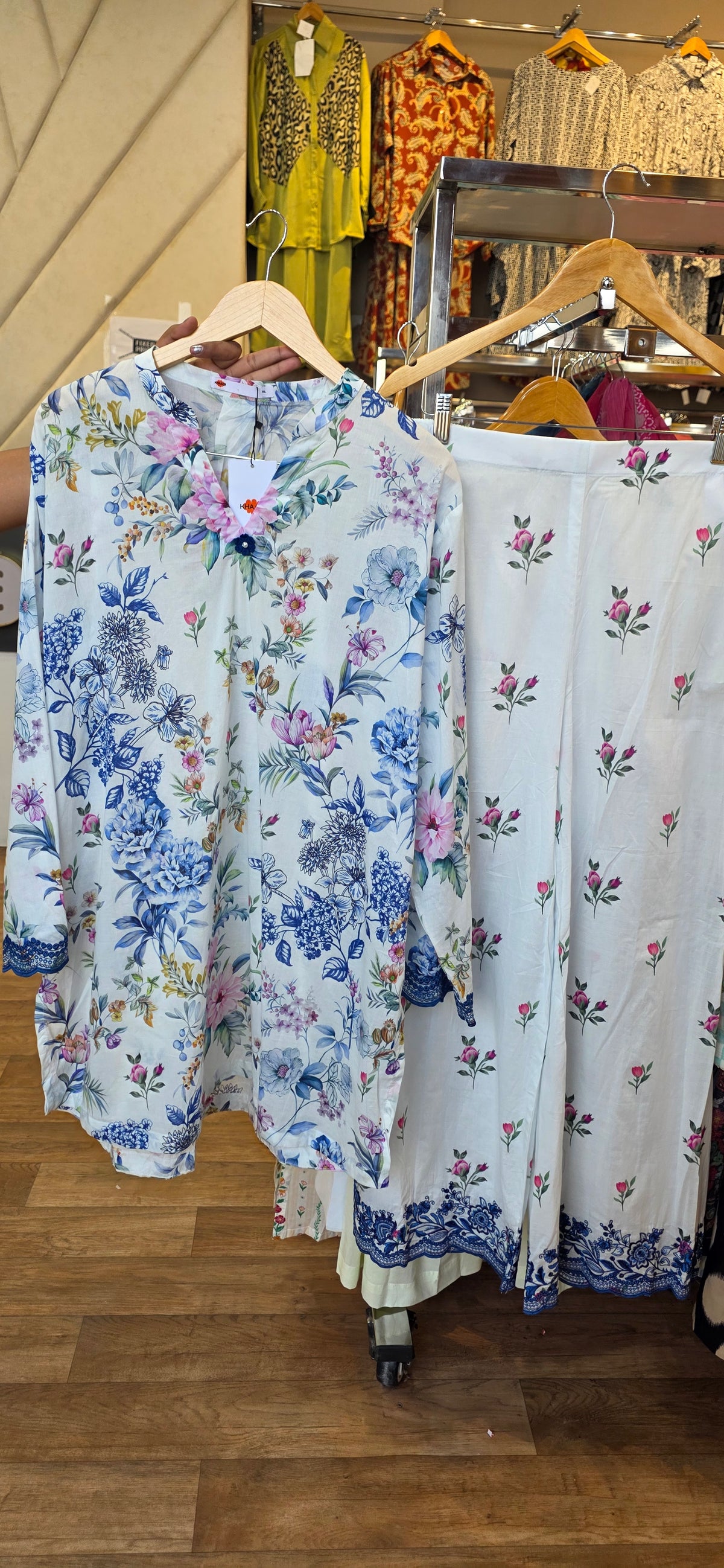 Khaadi 2pc embroidered coordset