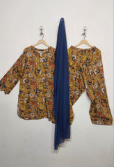 Casual pure lawn 3pc suit