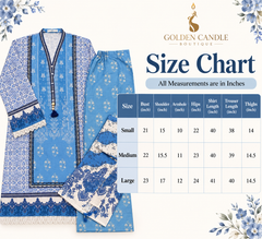 3pc khadar printed with khadar duppata