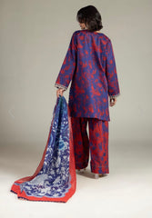 Khaadi 3pc embroidered