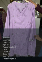 Zellbury 3pc embroidered