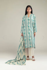 Khaadi 3pc lawn printed