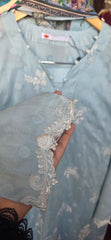 Khaadi 3pc embroidered lawn