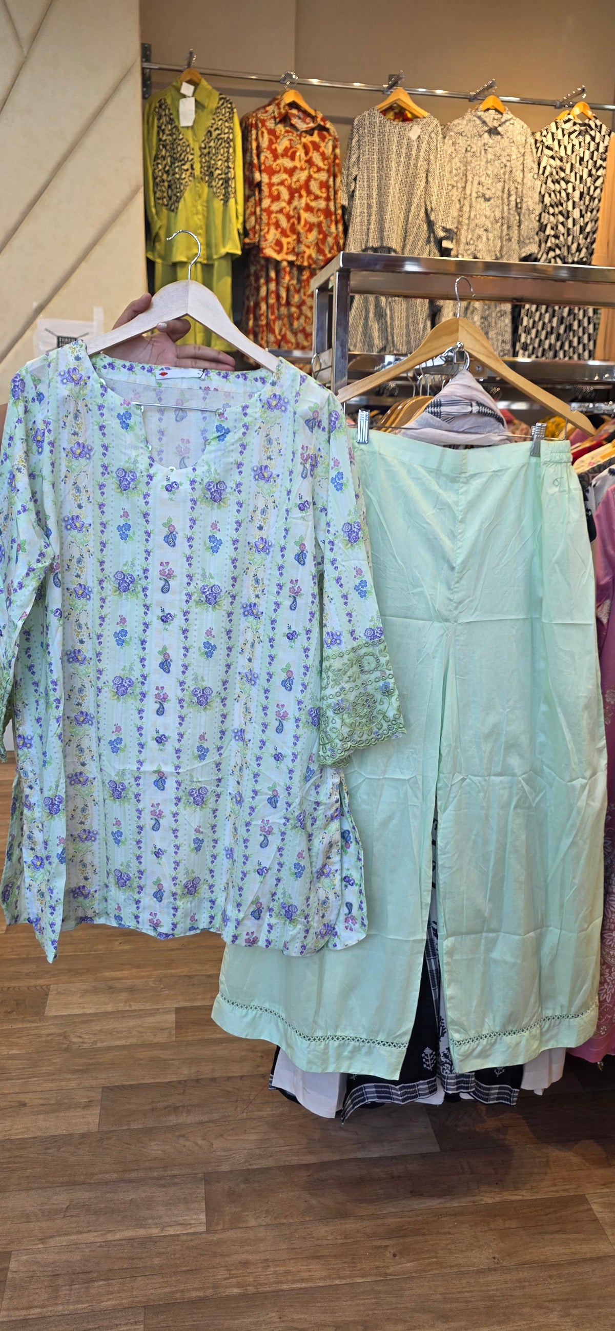 Khaadi 2pc embroidered coordset