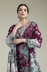 Khaadi 3pc embroidered