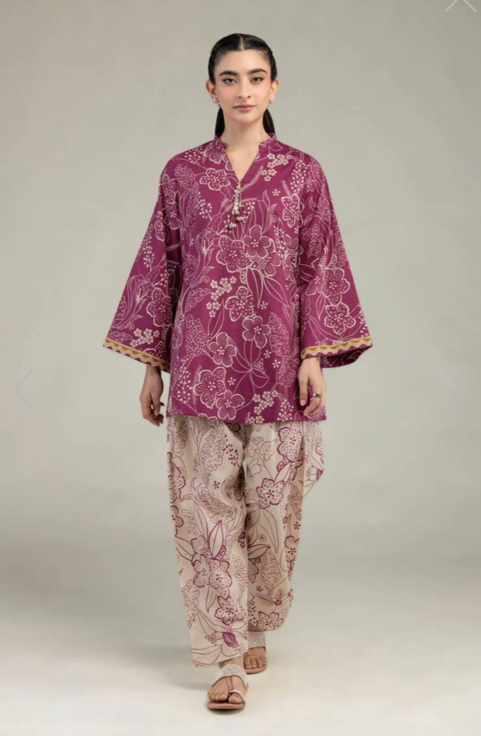 Khaadi 2pc coord set